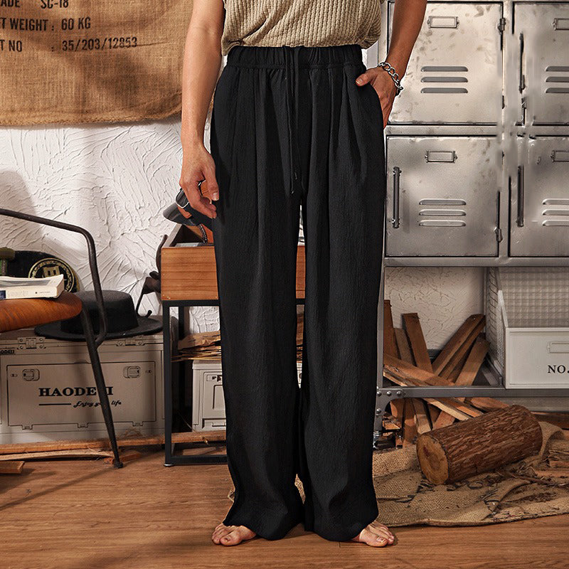 Retro Casual Loose Wide-leg Pants Summer Pants