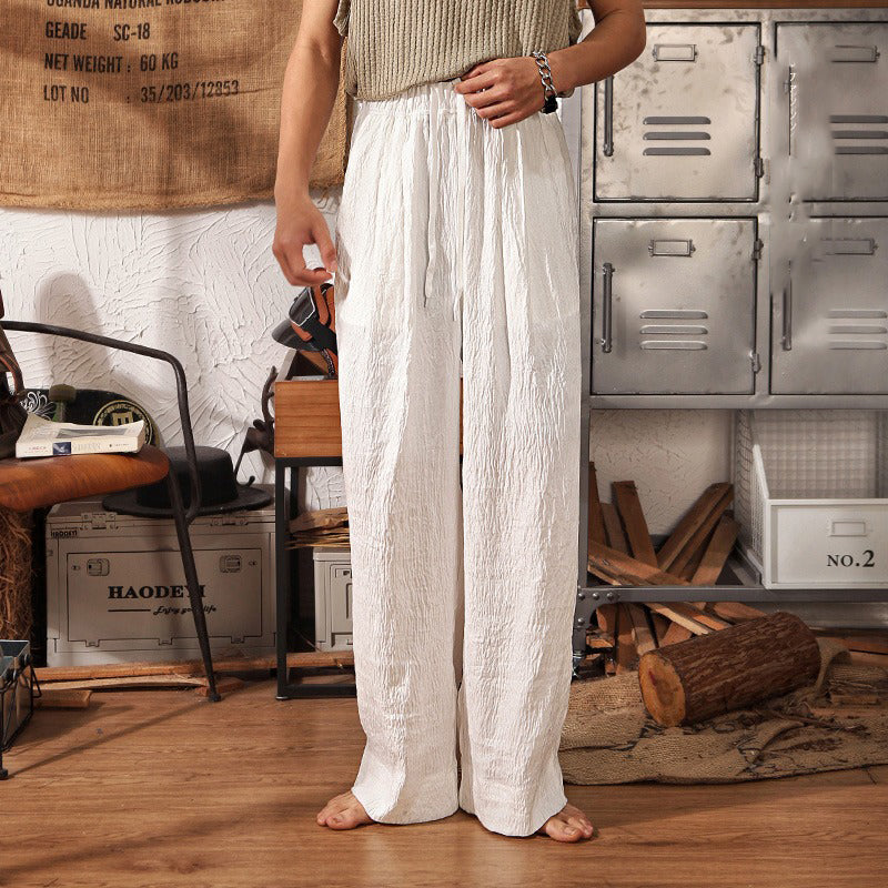 Retro Casual Loose Wide-leg Pants Summer Pants