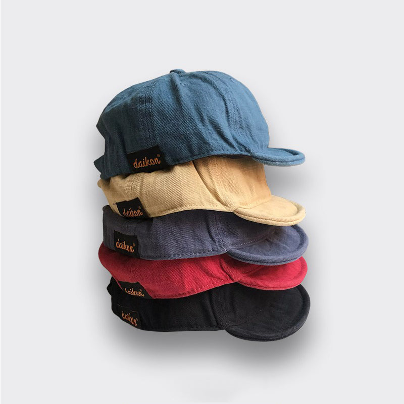 Retro Flip Hat Beret Casual Cap Adjustable Hat