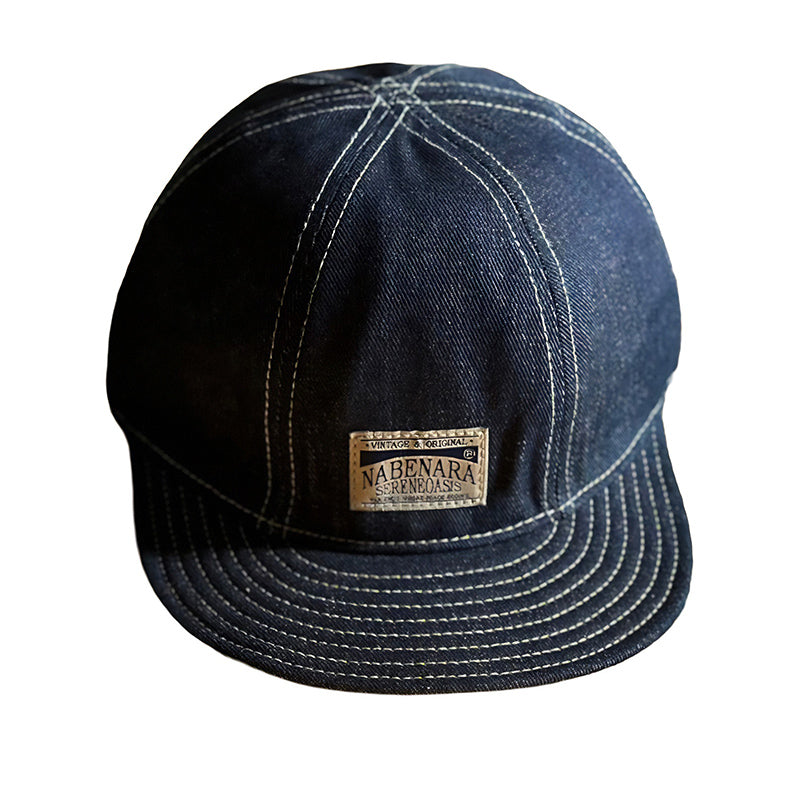 Retro Denim Flip Hat Beret Casual Cap Adjustable Hat