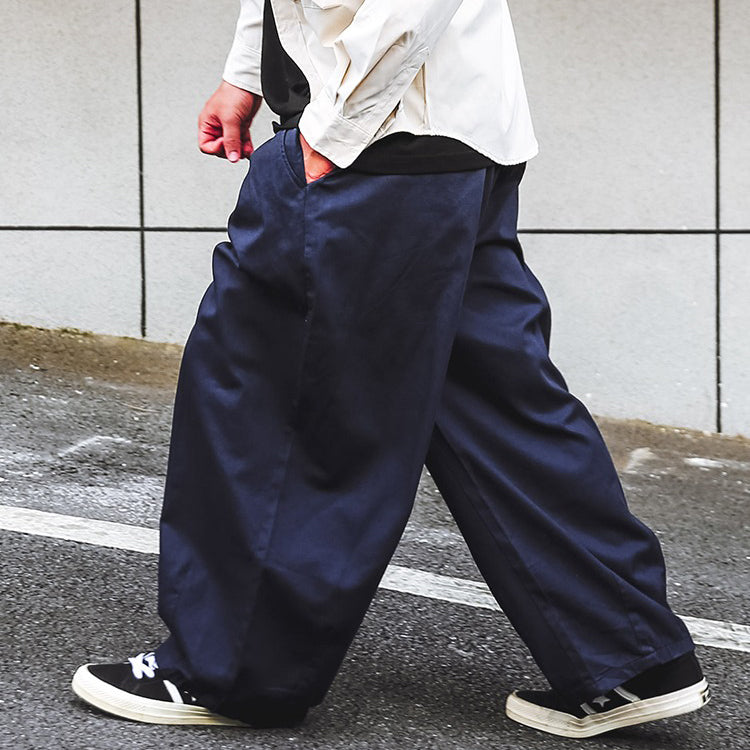 Retro Loose Wide-leg Pants Cityboy Work Pants
