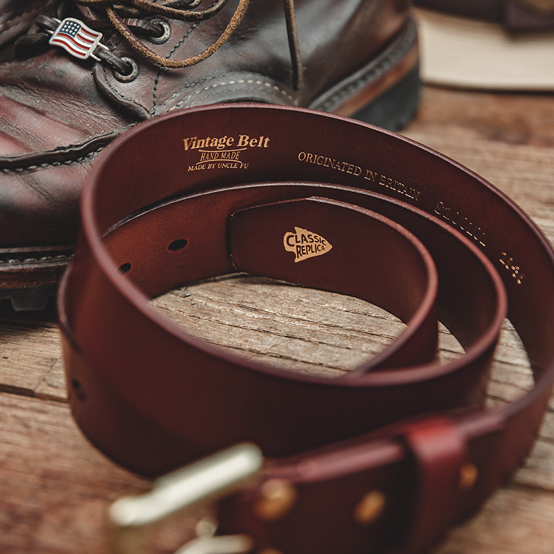 Retro Leather Men's Belt