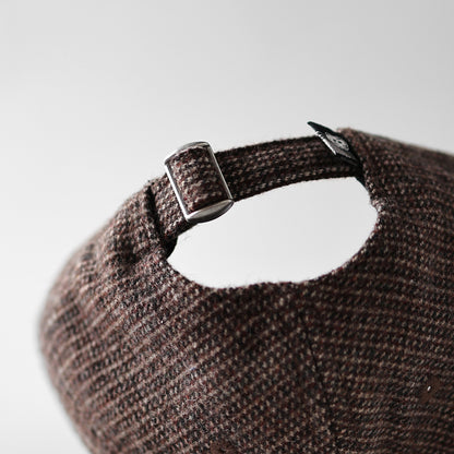 Retro Flip Hat Beret Casual Cap Adjustable Hat