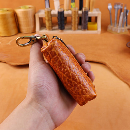 Retro Handmade Leather Key Bag
