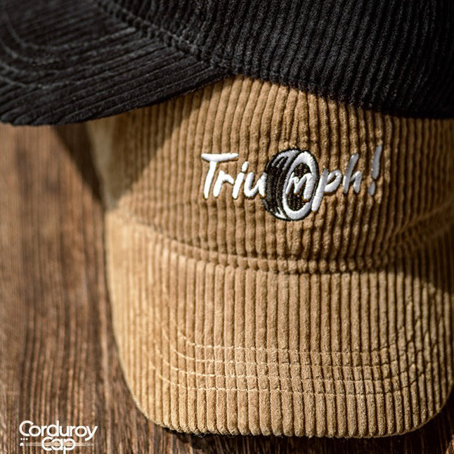 Retro Adjustable Corduroy Baseball Cap