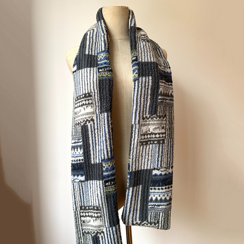 Ethnic Style Warm Polar Fleece Scarf