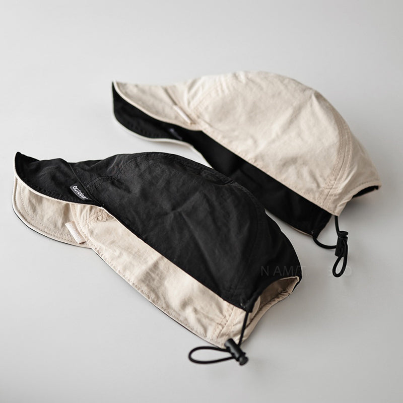 Retro Flip Hat Beret Casual Cap Adjustable Hat