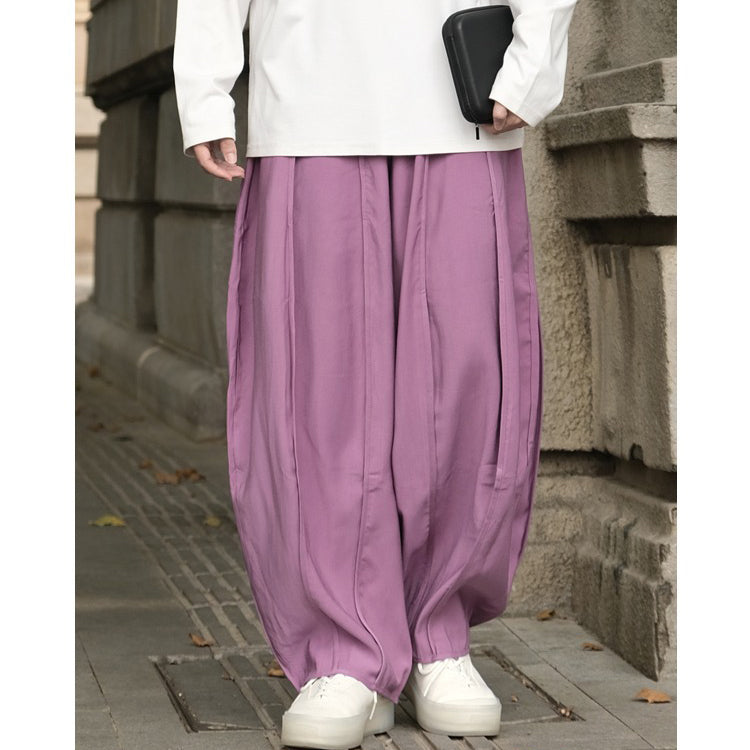 Retro Loose Straight Harem Oversize Trousers