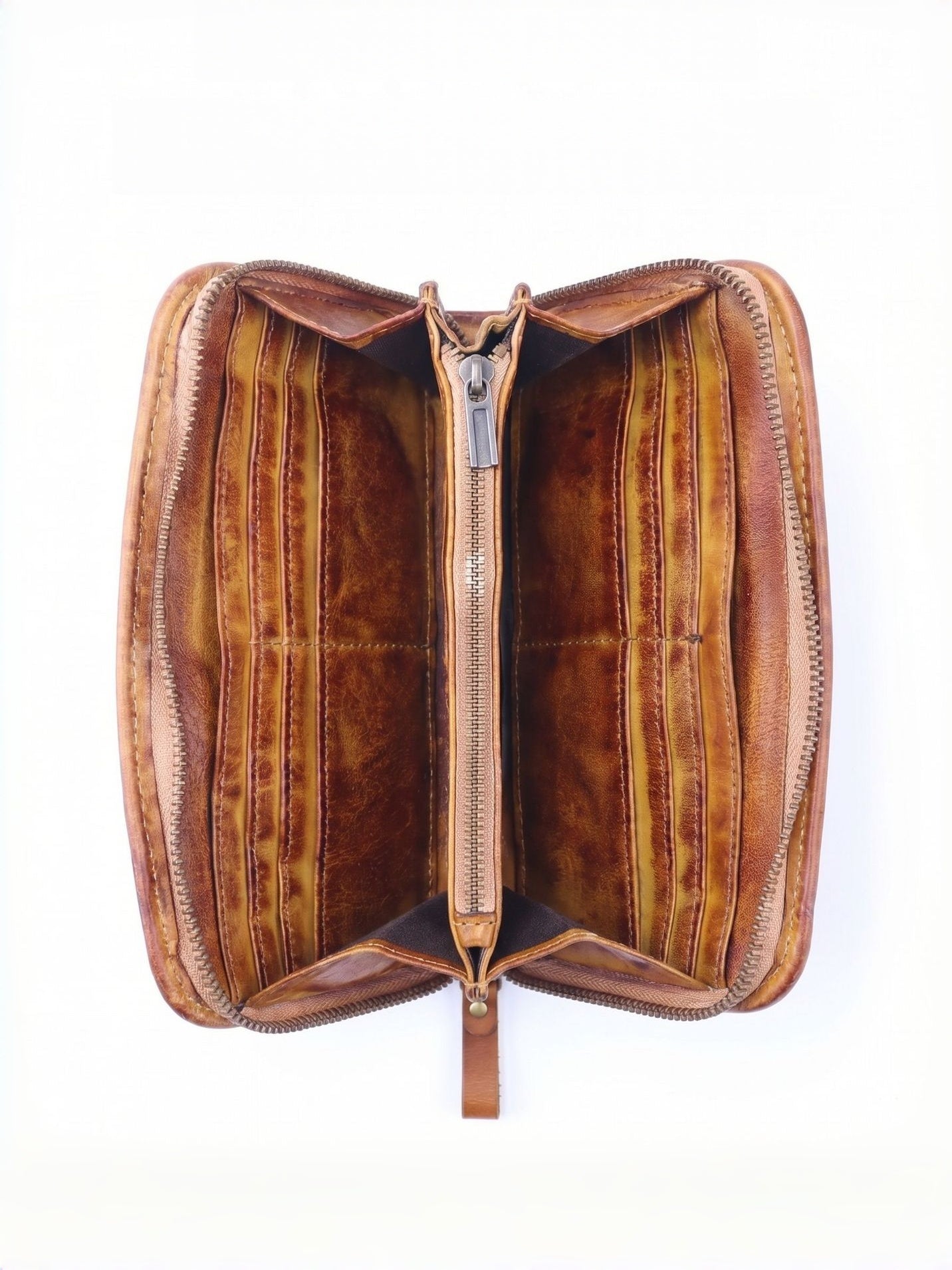 Retro Handmade Leather Wallet Multi-card Slots Wallet