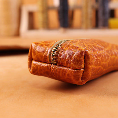 Retro Handmade Leather Key Bag