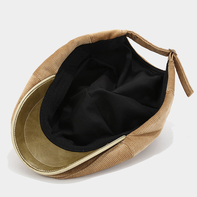 Retro Painter Beret Wool Newsboy Hat