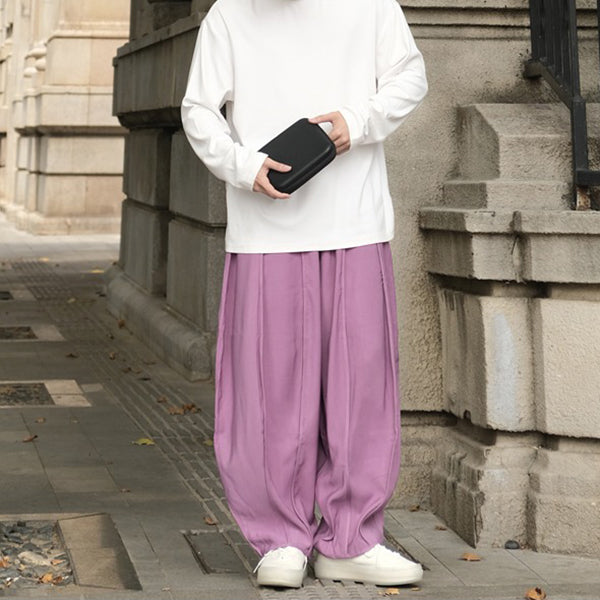 Retro Loose Straight Harem Oversize Trousers