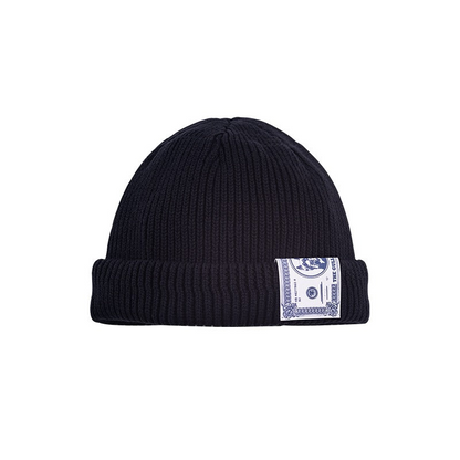 Vintage Winter Wool Knitted Beanie Adjustable Hat