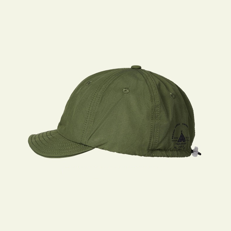 Retro Printed Baseball Cap Flip Hat Beret