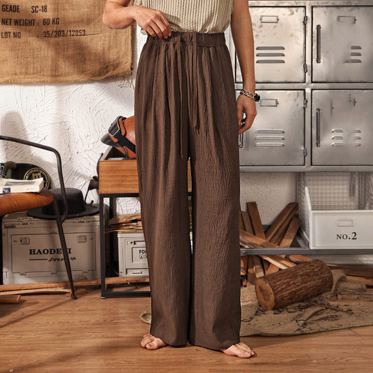 Retro Casual Loose Wide-leg Pants Summer Pants