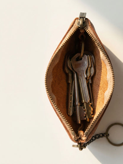Vintage Leather Handmade Card Wallet