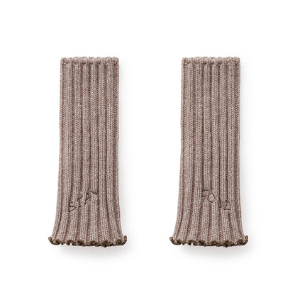 Retro Thick Wool Gloves Warm Long Arm Knitted Sleeves