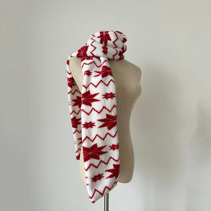 Ethnic Style Warm Polar Fleece Scarf