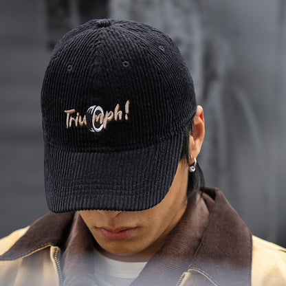 Retro Adjustable Corduroy Baseball Cap