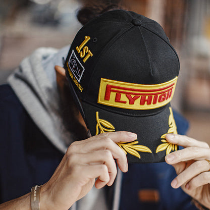 Retro Embroidered Baseball Cap