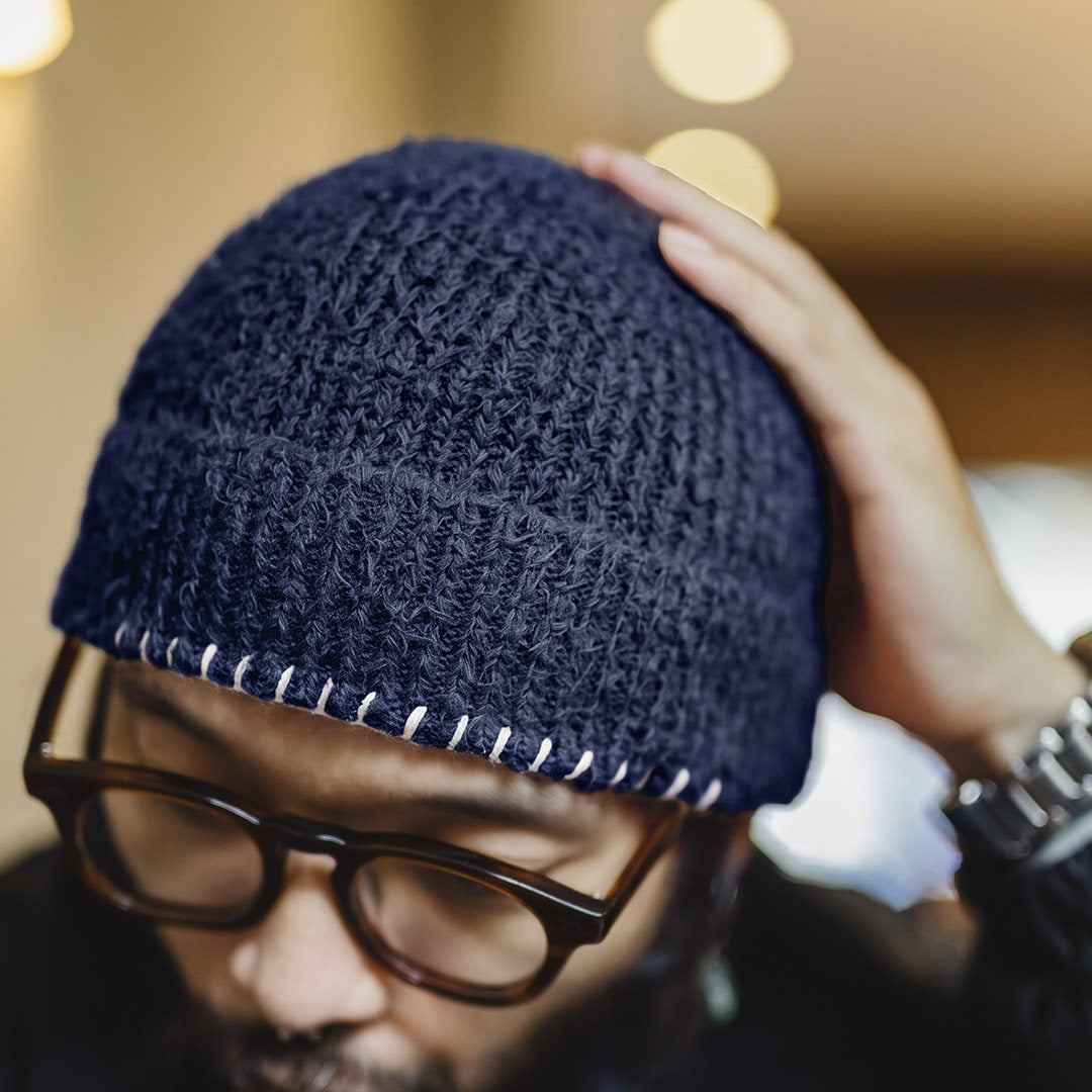 Retro Fleece Knitted Hat