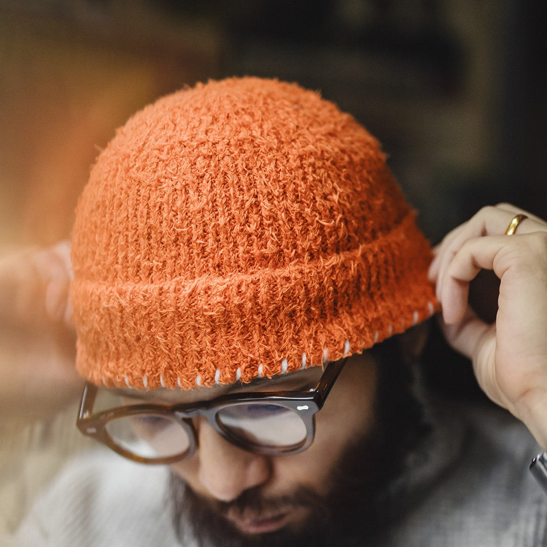 Retro Fleece Knitted Hat