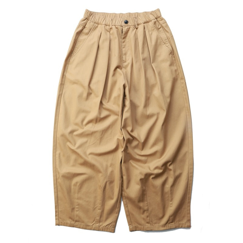 Retro Loose Wide-leg Pants Cityboy Work Pants