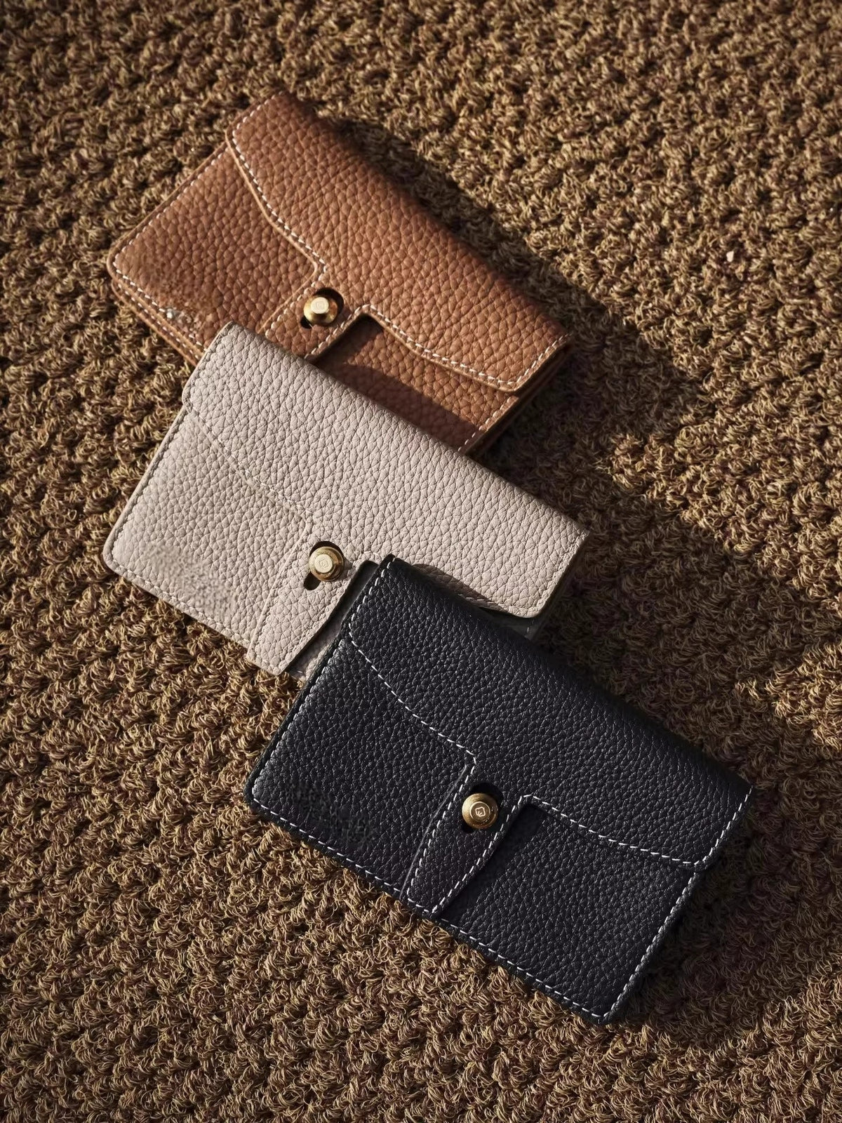 Retro Handmade Leather Card Wallets