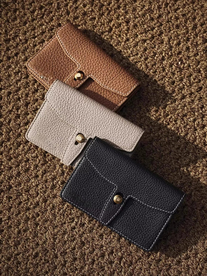 Retro Handmade Leather Card Wallets