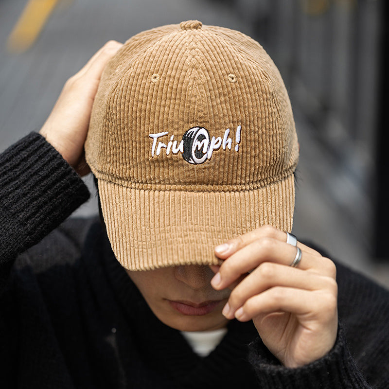 Retro Adjustable Corduroy Baseball Cap