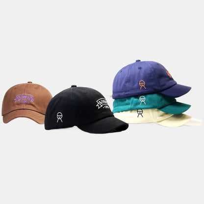 Retro Flip Hat Beret Casual Cap Adjustable Hat