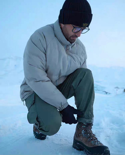 Vintage Winter Wool Knitted Beanie Adjustable Hat