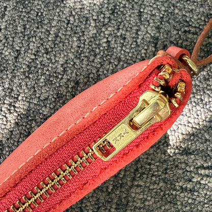 Retro Handmade Leather Zipper Wallet
