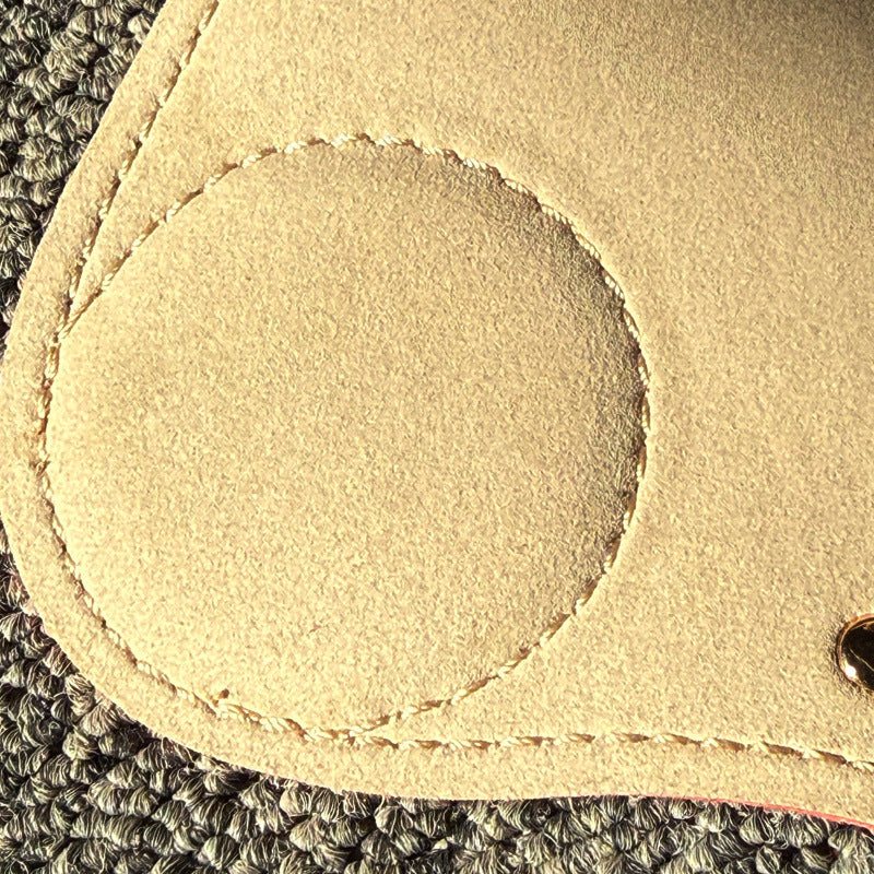 Retro Handmade Wax Leather Glasses Case