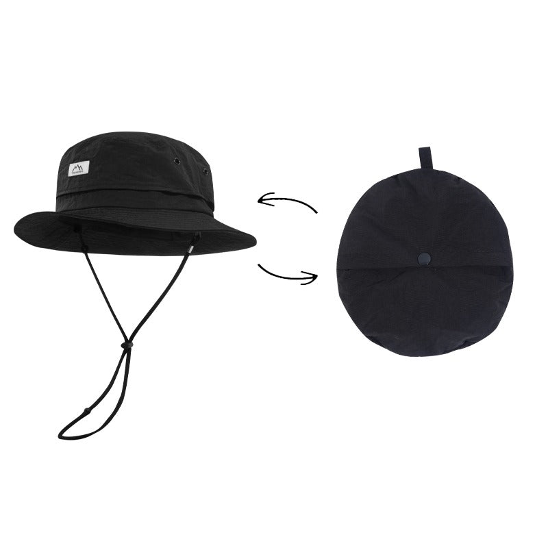 Outdoor Waterproof Bucket Hat Fishing Hat Quick Dry Climbing Hat