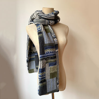 Ethnic Style Warm Polar Fleece Scarf