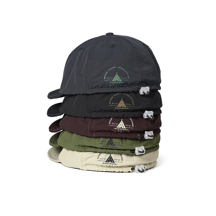 Retro Printed Baseball Cap Flip Hat Beret