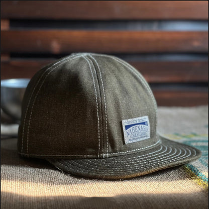 Retro Denim Flip Hat Beret Casual Cap Adjustable Hat