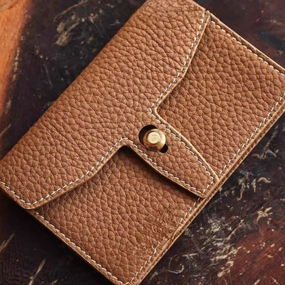 Retro Handmade Leather Card Wallets