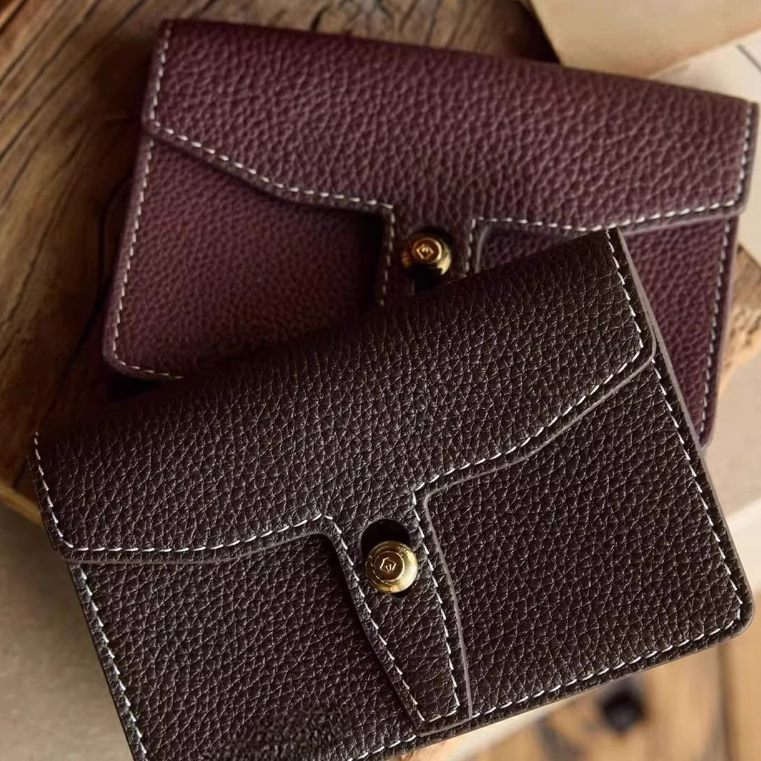 Retro Handmade Leather Card Wallets