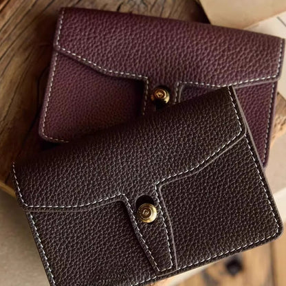 Retro Handmade Leather Card Wallets