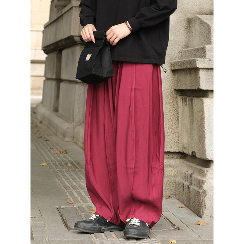 Retro Loose Straight Harem Oversize Trousers