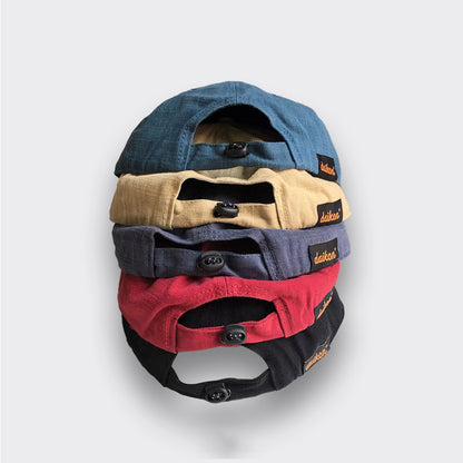 Retro Flip Hat Beret Casual Cap Adjustable Hat