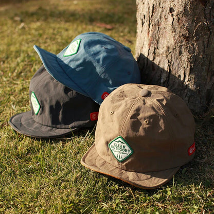 Retro Flip Hat Beret Casual Cap Adjustable Hat