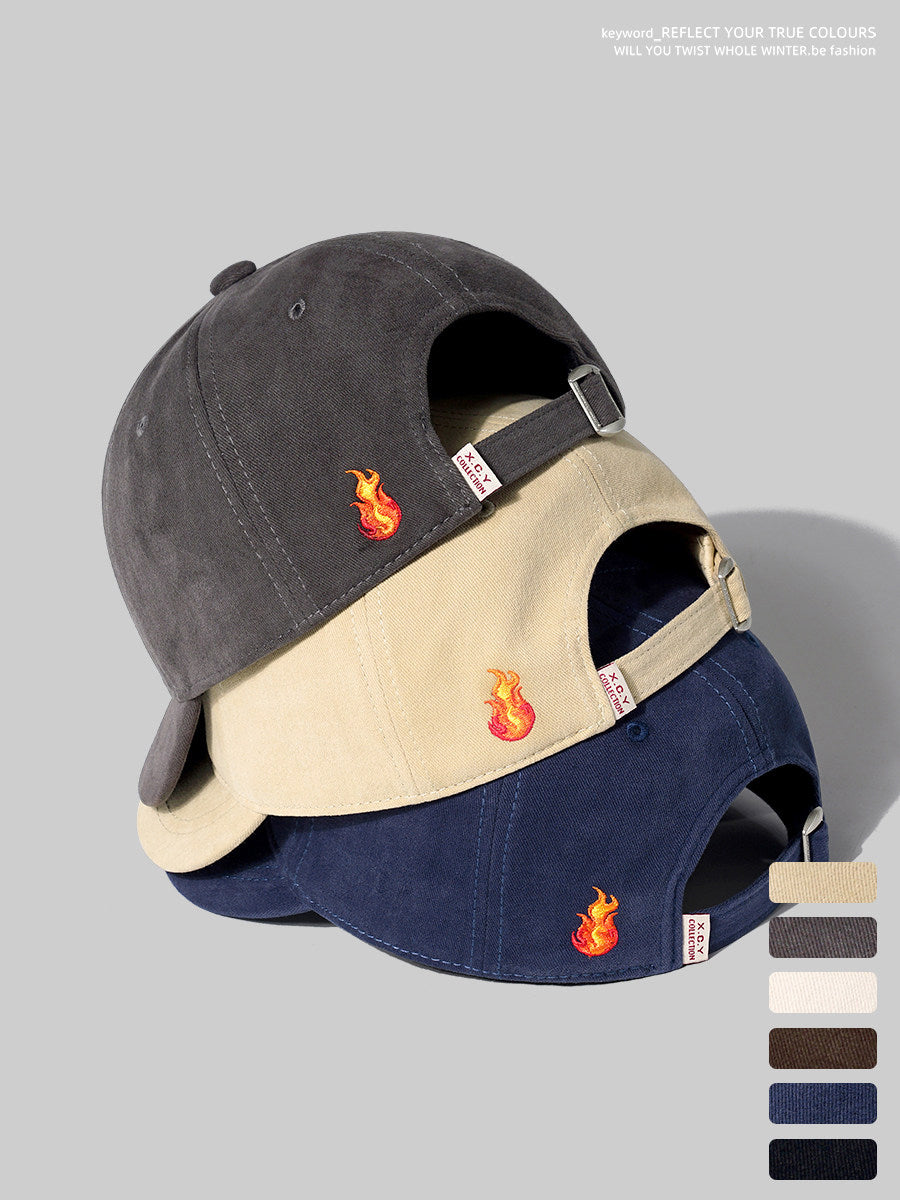 Retro Flip Hat Beret Casual Cap Adjustable Hat