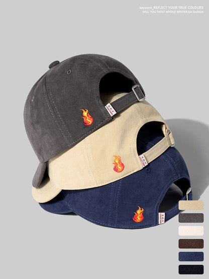 Retro Flip Hat Beret Casual Cap Adjustable Hat