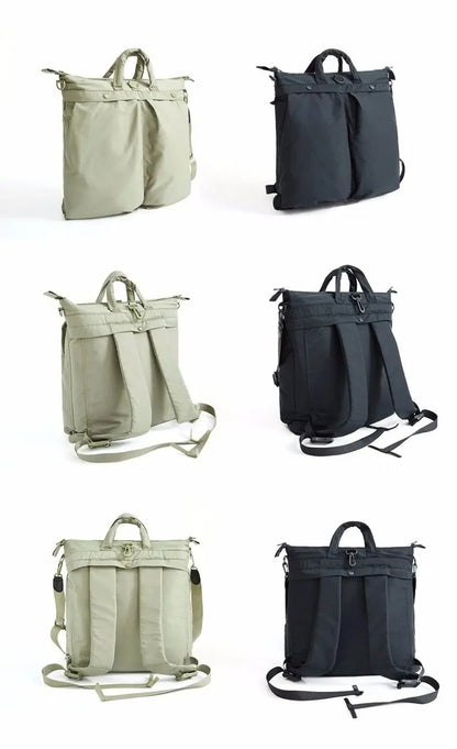 All-match Simple Large Capacity Tote Bag Laptop Backpack