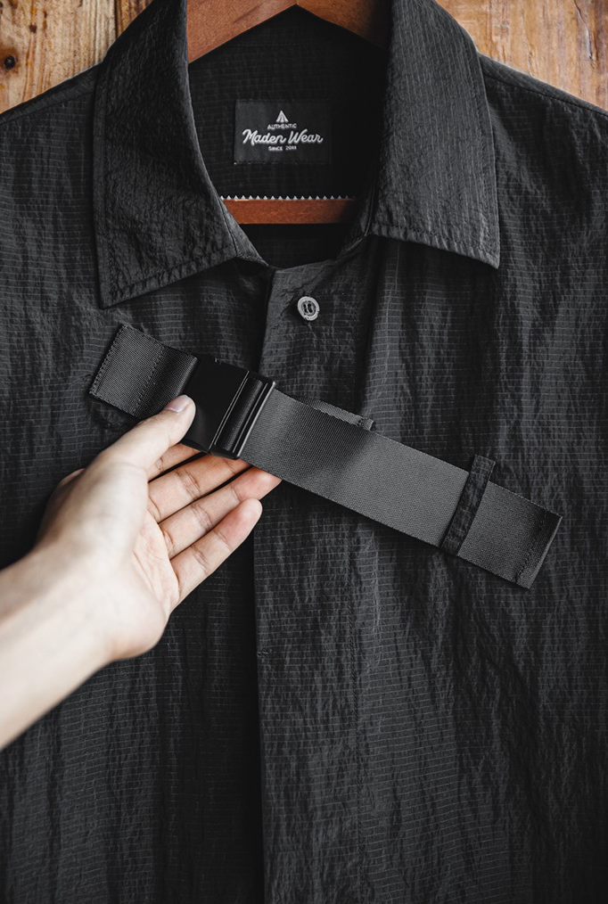 Lightweight Functional Snap Button Shirt