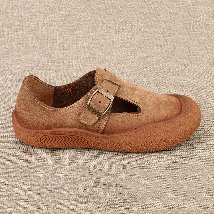 Retro Soft Sole Leather Shoe