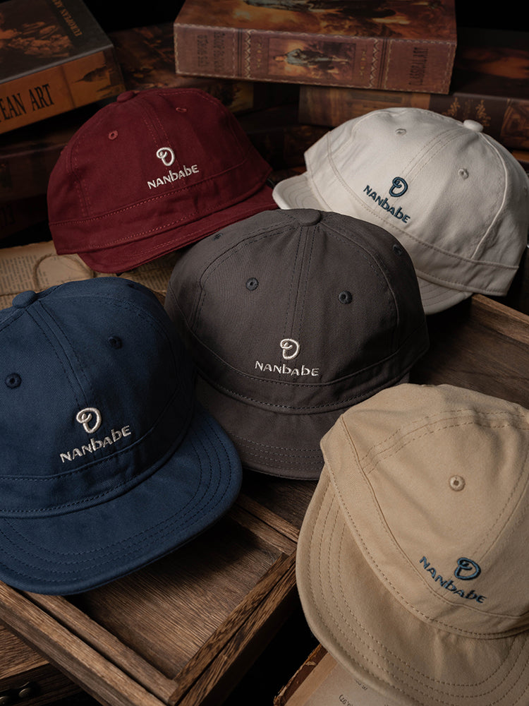 Retro Flip Hat Beret Casual Cap Adjustable Hat